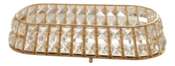 BANDEJA DECORATIVA ORGANIZADOR MULTIFUNCIONAL ATEMPORAL JHN - 3