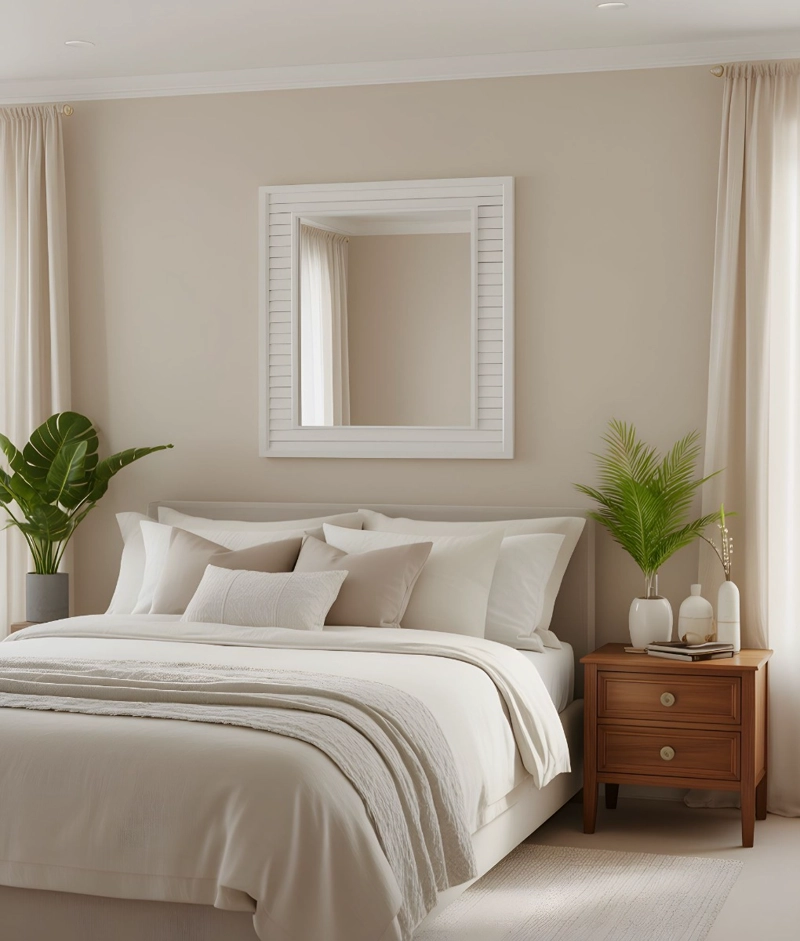 ESPEJO DECORATIVO PARED DISEÑO TEXTURIZADO RUSTICO JHN - 7