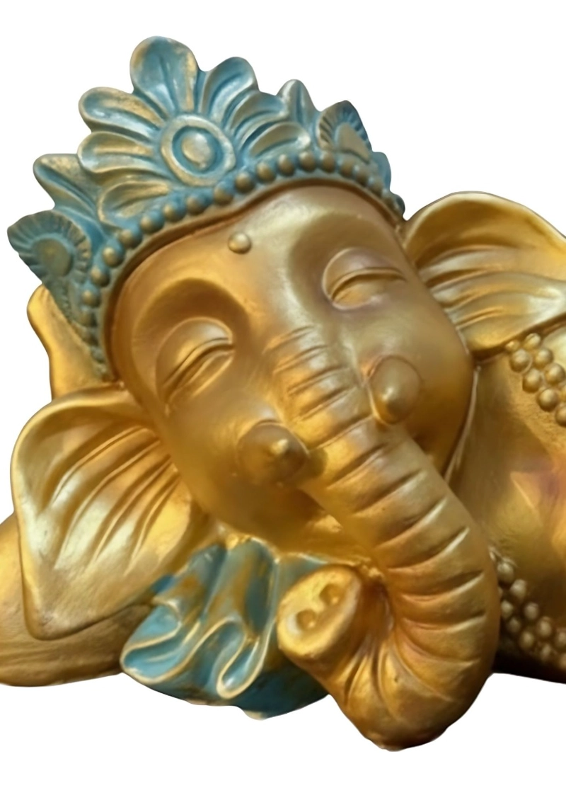 ESTATUA DECORATIVA GANESHA ADORNO HINDU FIGURA JHN - 3