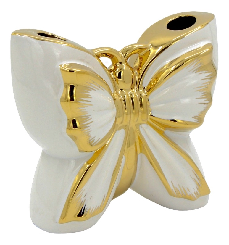 FLORERO DECORATIVO DISEÑO FIGURA MARIPOSA MODERNA JHN - 3
