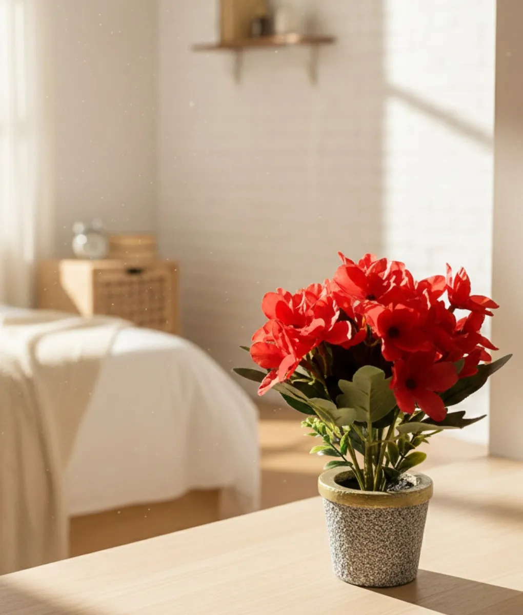 PLANTA ARTIFICIAL DECORATIVA HORTENSIAS ADORNO HOGAR JHN - 10
