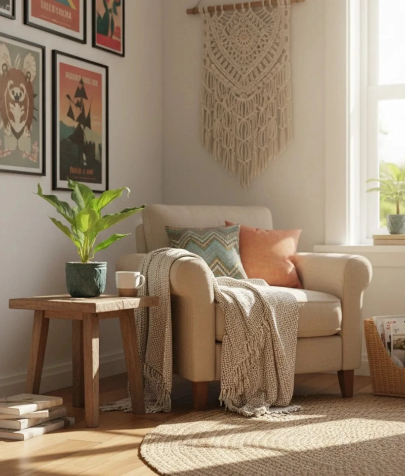 PLANTA DECORATIVA ARTIFICIAL FOLLAJE ESPLE NDIDO ELEGANTE JHN - 8