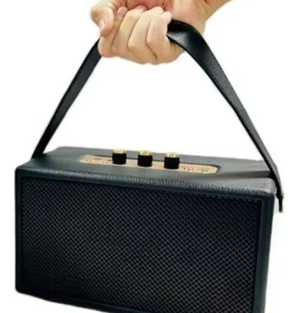 PARLANTE PORTATIL BLUETOOTH ESTILO RETRO MUSICA LAU - 6