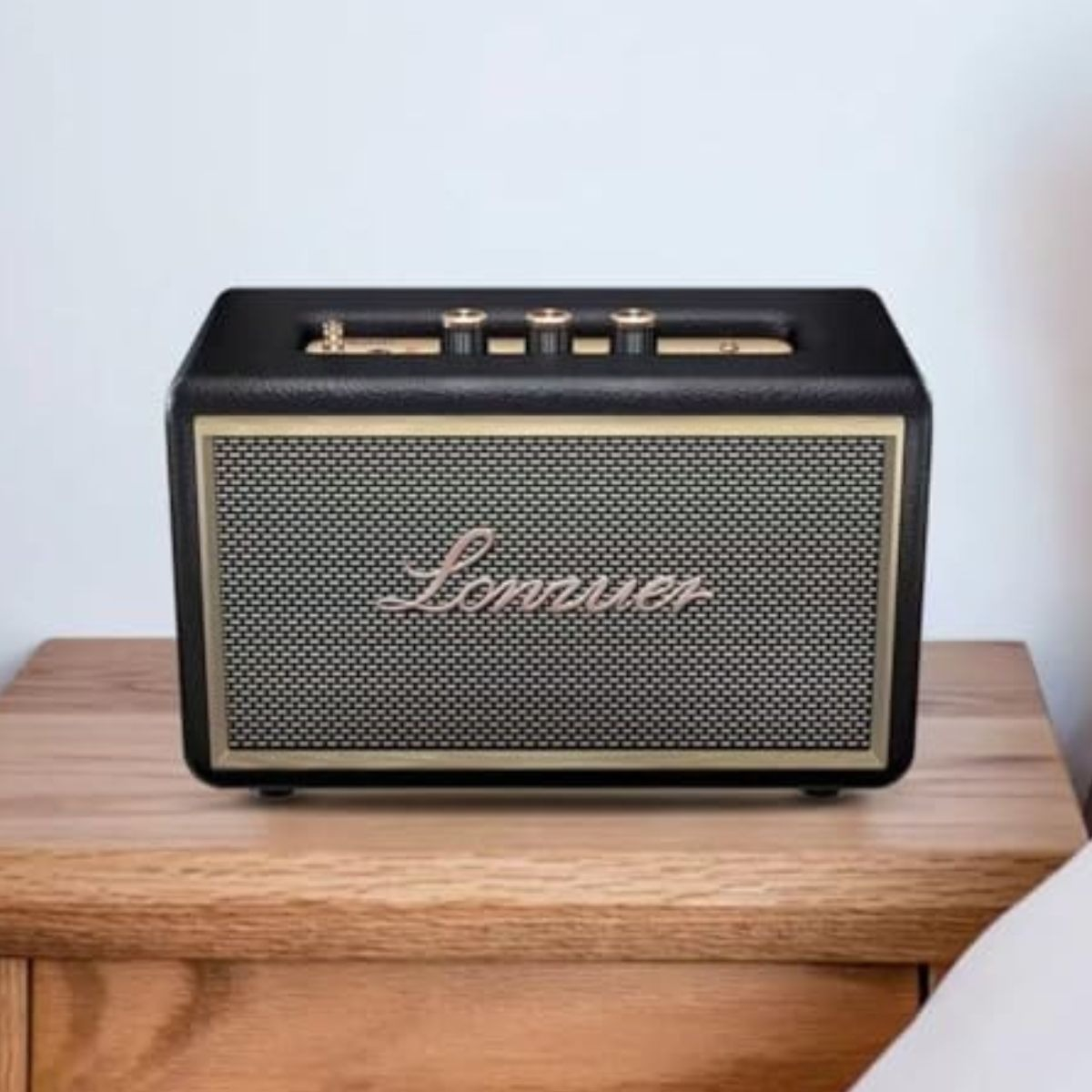 PARLANTE PORTATIL ALTAVOZ RETRO INALAMBRICO CLASICO LAU - 5