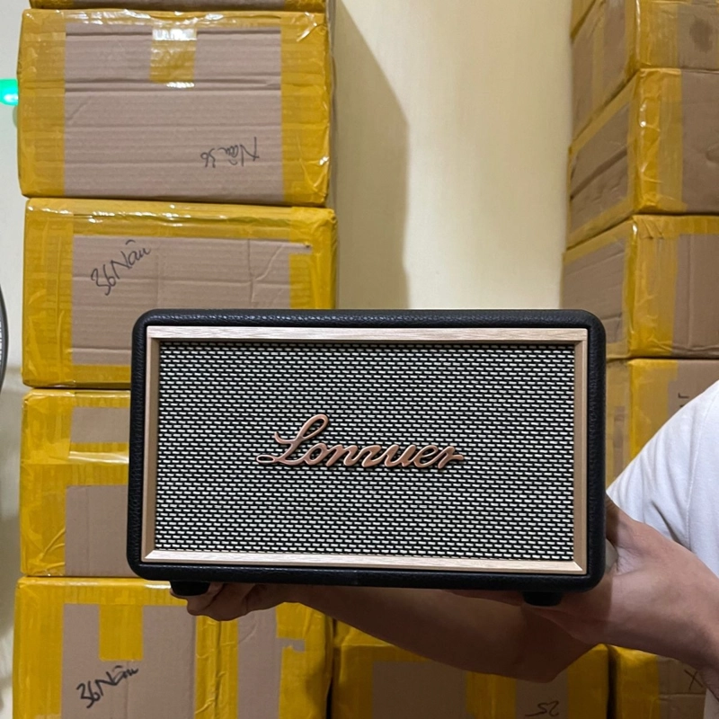 PARLANTE PORTATIL ALTAVOZ RETRO INALAMBRICO CLASICO LAU - 9