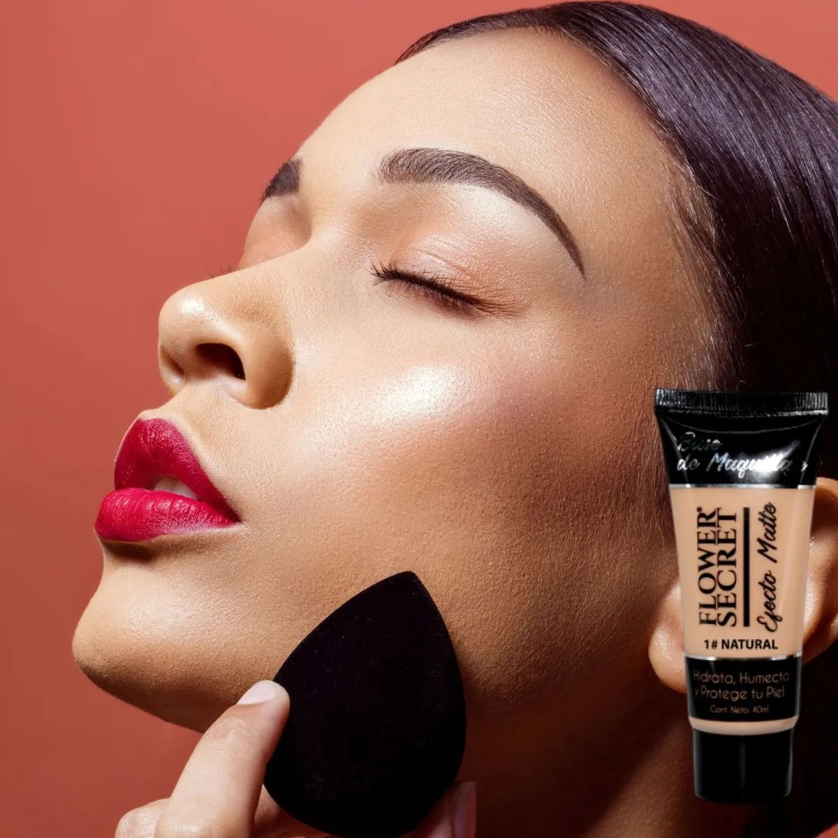 PACK 24 BASES DE MAQUILLAJE MATTE BELLEZA ROSTRO MUJER LAU - 8