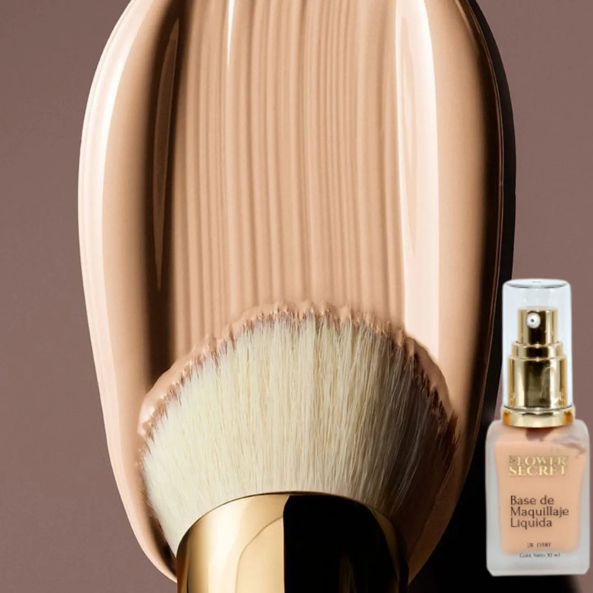 PACK 12 BASES DE MAQUILLAJE LIQUIDA 30ML ACABADO NATURAL LAU - 6