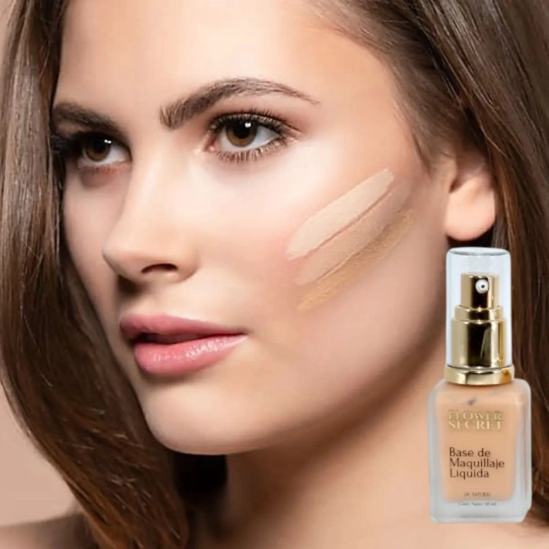 PACK 12 BASES DE MAQUILLAJE LIQUIDA 30ML ACABADO NATURAL LAU - 7