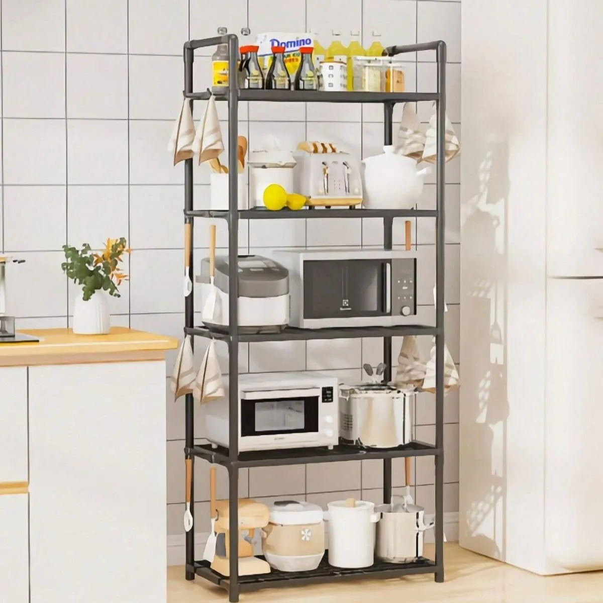 ORGANIZADOR DE COCINA Y BAÑO MULTIUSO HOGAR 5 NIVELES LAU - 7