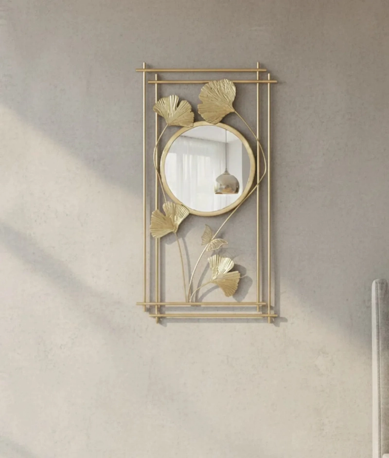 ESPEJO PARED DECORATIVO ESTILO INSPIRACION BOTANICA JHN - 2