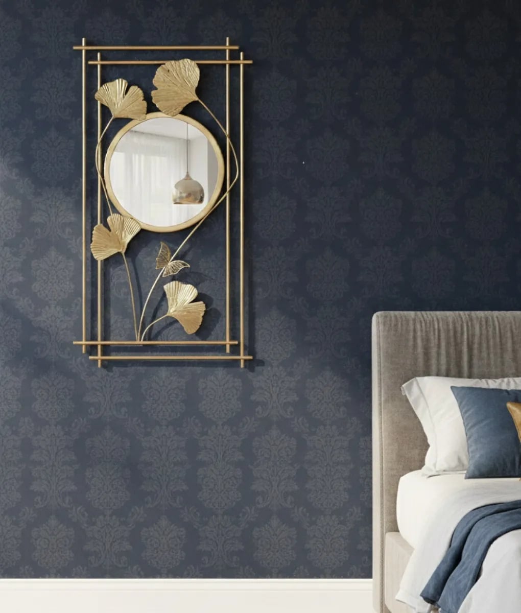 ESPEJO PARED DECORATIVO ESTILO INSPIRACION BOTANICA JHN - 10