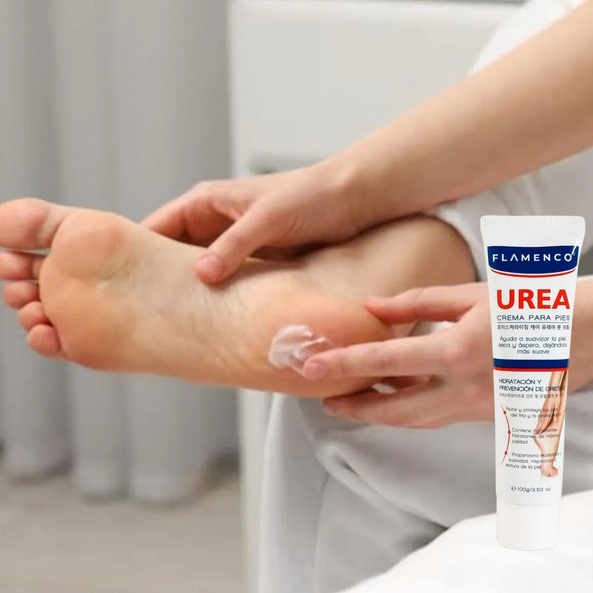 SET 2 CREMAS PARA PIES CON UREA 25% HIDRATACION PROFUNDA LAU - 1