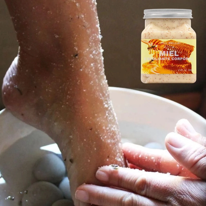 SET 2 EXFOLIANTES CORPORALES DE MIEL PIEL SUAVE LAU - 8