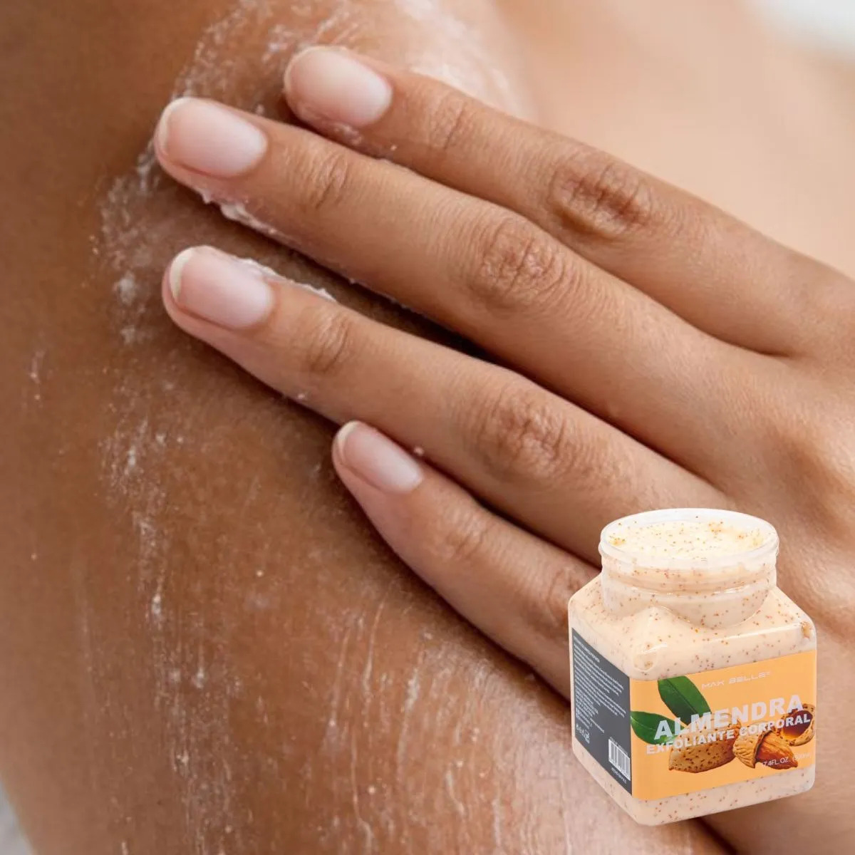 SET 2 EXFOLIANTES CORPORALES DE ALMENDRA REVITALIZA LAU - 4
