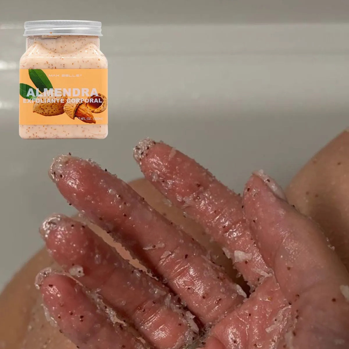 SET 2 EXFOLIANTES CORPORALES DE ALMENDRA REVITALIZA LAU - 7