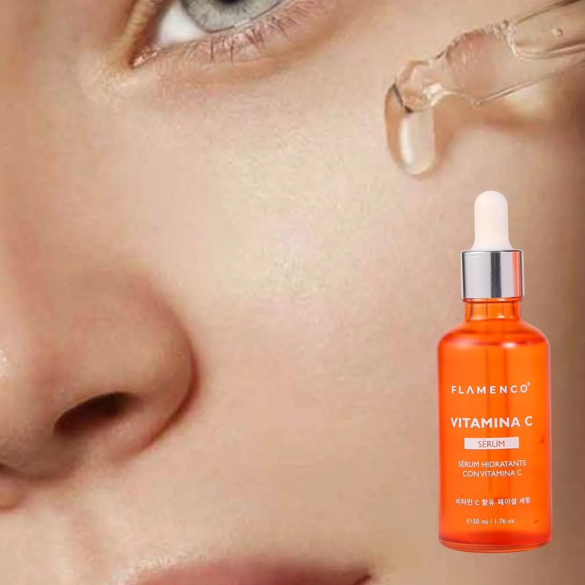 SET 2 SERUM FACIAL VITAMINA C ILUMINAR TONIFICA HIDRATAR LAU - 4