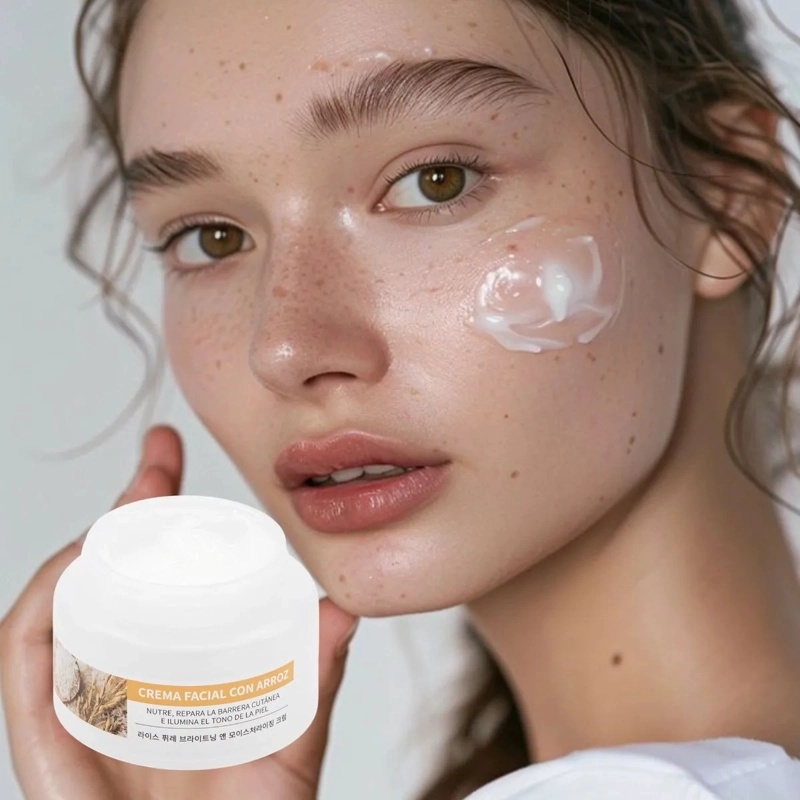 CREMA FACIAL NUTRITIVA EXTRACTO DE ARROZ HIDRATA REPARA LAU - 2