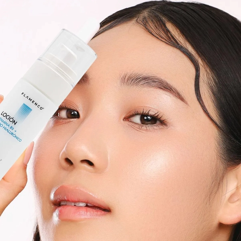LOCION FACIAL VITAMINA B5 CON ACIDO HIALURONICO BELLEZA LAU - 4