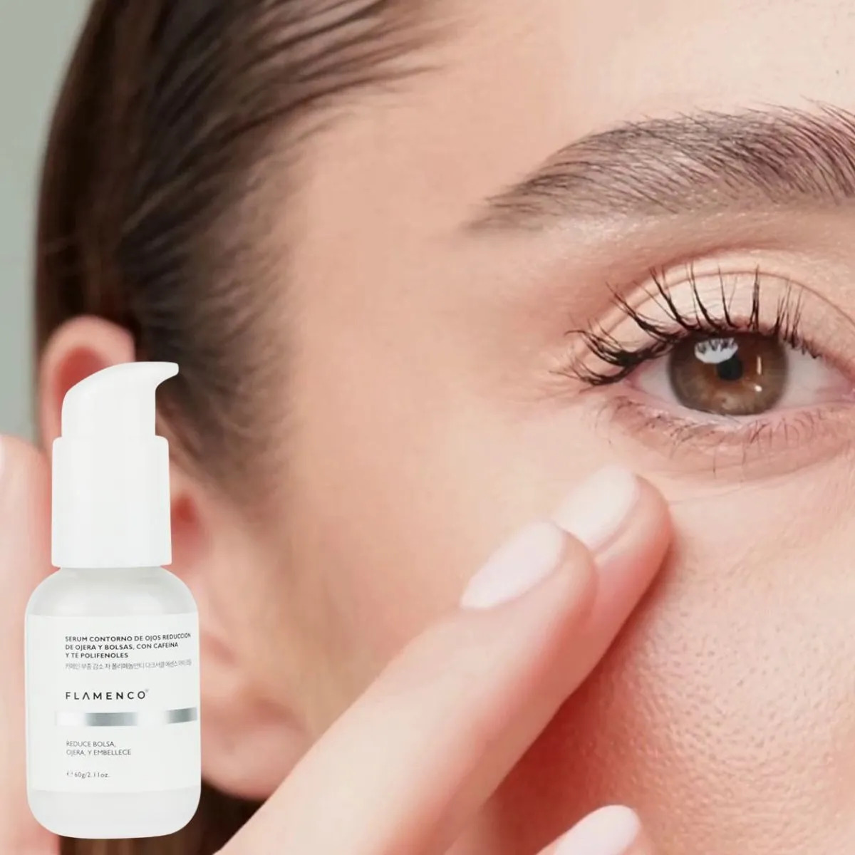 SERUM FACIAL CONTORNOS DE OJOS CAFE  Y TE REVITALIZA LAU - 6
