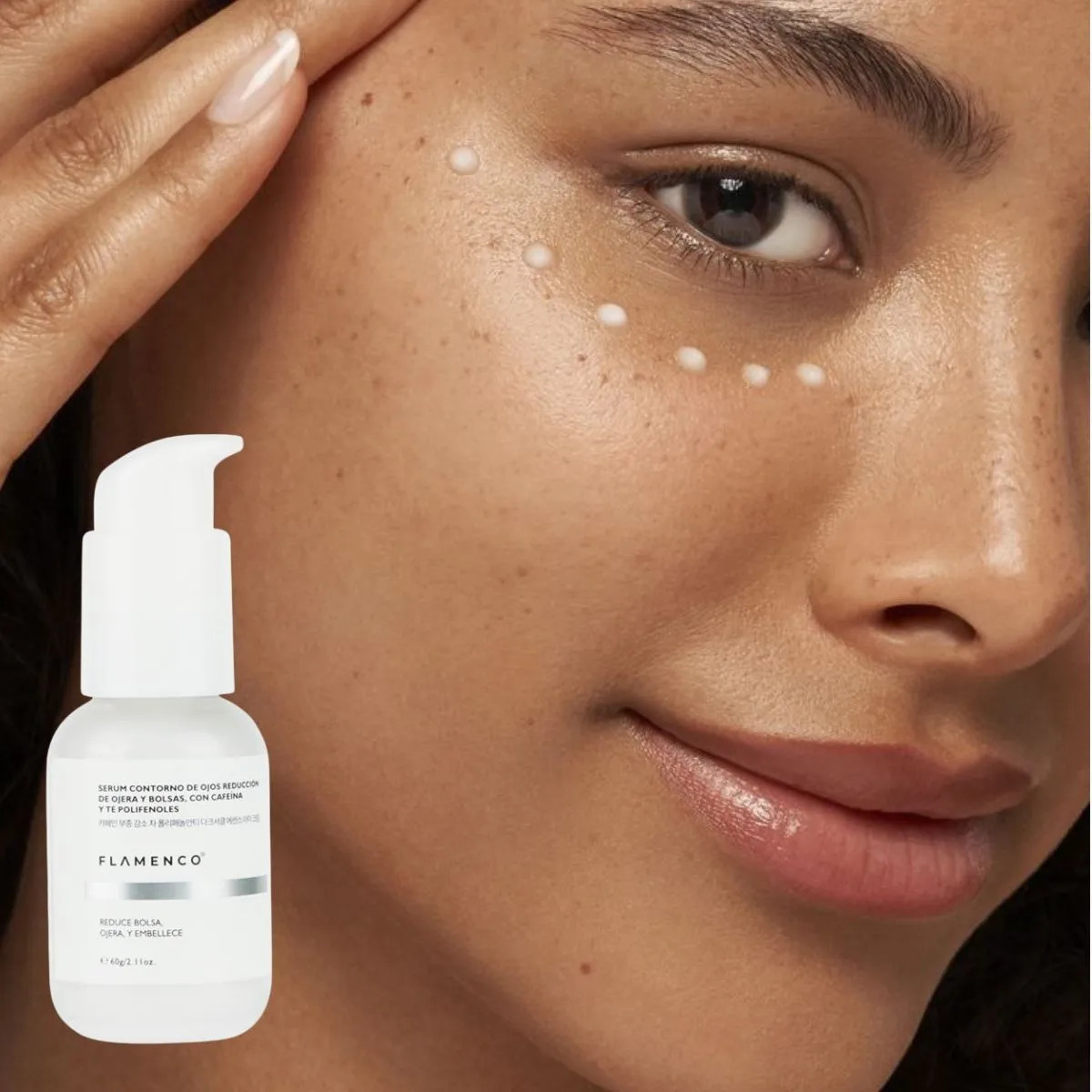 SERUM FACIAL CONTORNOS DE OJOS CAFE  Y TE REVITALIZA LAU - 8