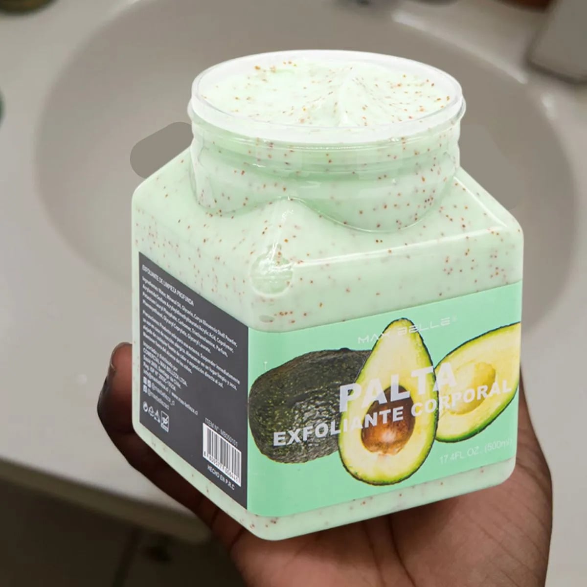 SET 2 EXFOLIANTES CORPORAL DE PALTA PIEL SUAVE LAU - 1