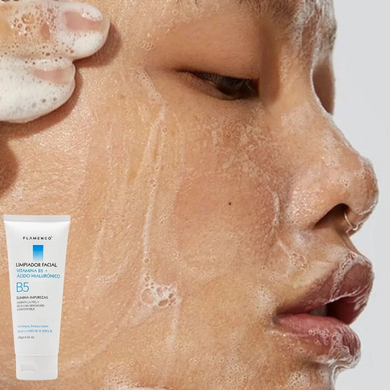 SET 2 LIMPIADOR FACIAL VITAMINA B5 CON ACIDO HIALURONICO LAU - 7