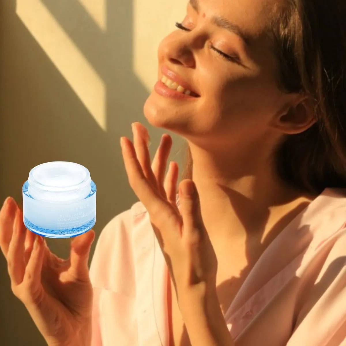 CREMA FACIAL HIDRATANTE CON ACIDO HIALURONICO BELLEZA LAU - 4