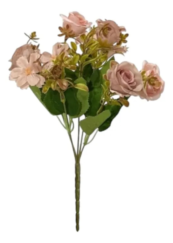 SET 4 RAMO FLORES ARTIFICIALES ELEGANCIA FLORAL ETERNA JHN - 1