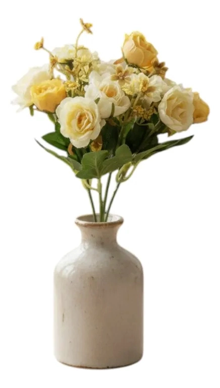 SET 4 RAMO FLORES ARTIFICIALES ELEGANCIA FLORAL ETERNA JHN - 3