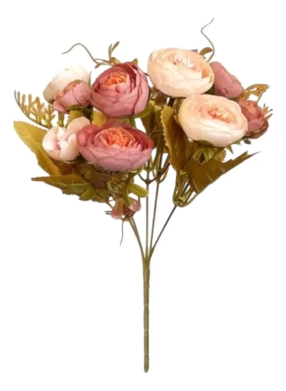 SET 4 RAMO FLORES ARTIFICIALES BELLEZA ADORNO ATEMPORAL JHN - 1