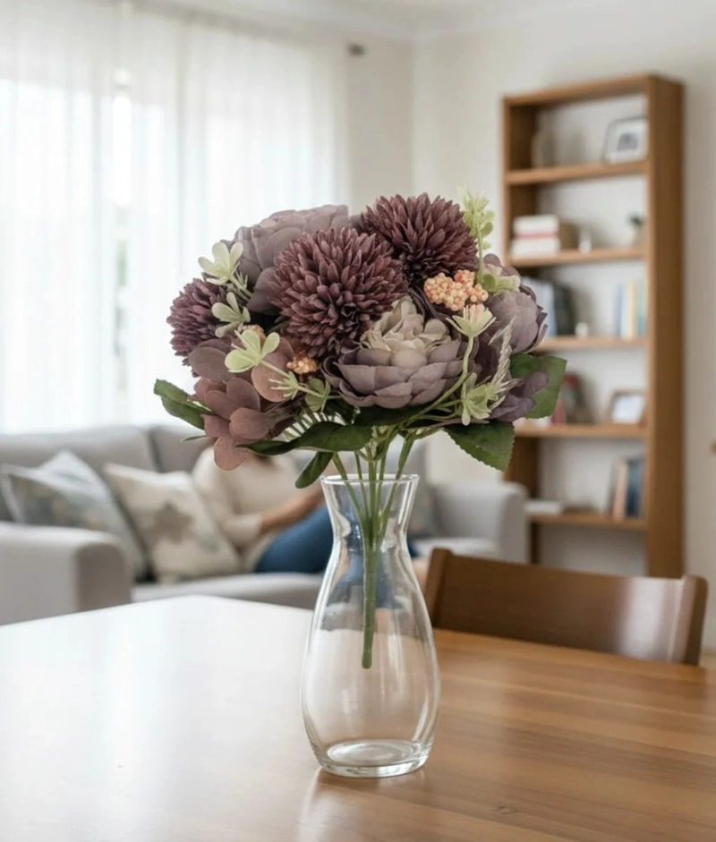 RAMO DECORATIVO ARTIFICIAL ELEGANCIA FLORAL ATEMPORAL JHN - 4