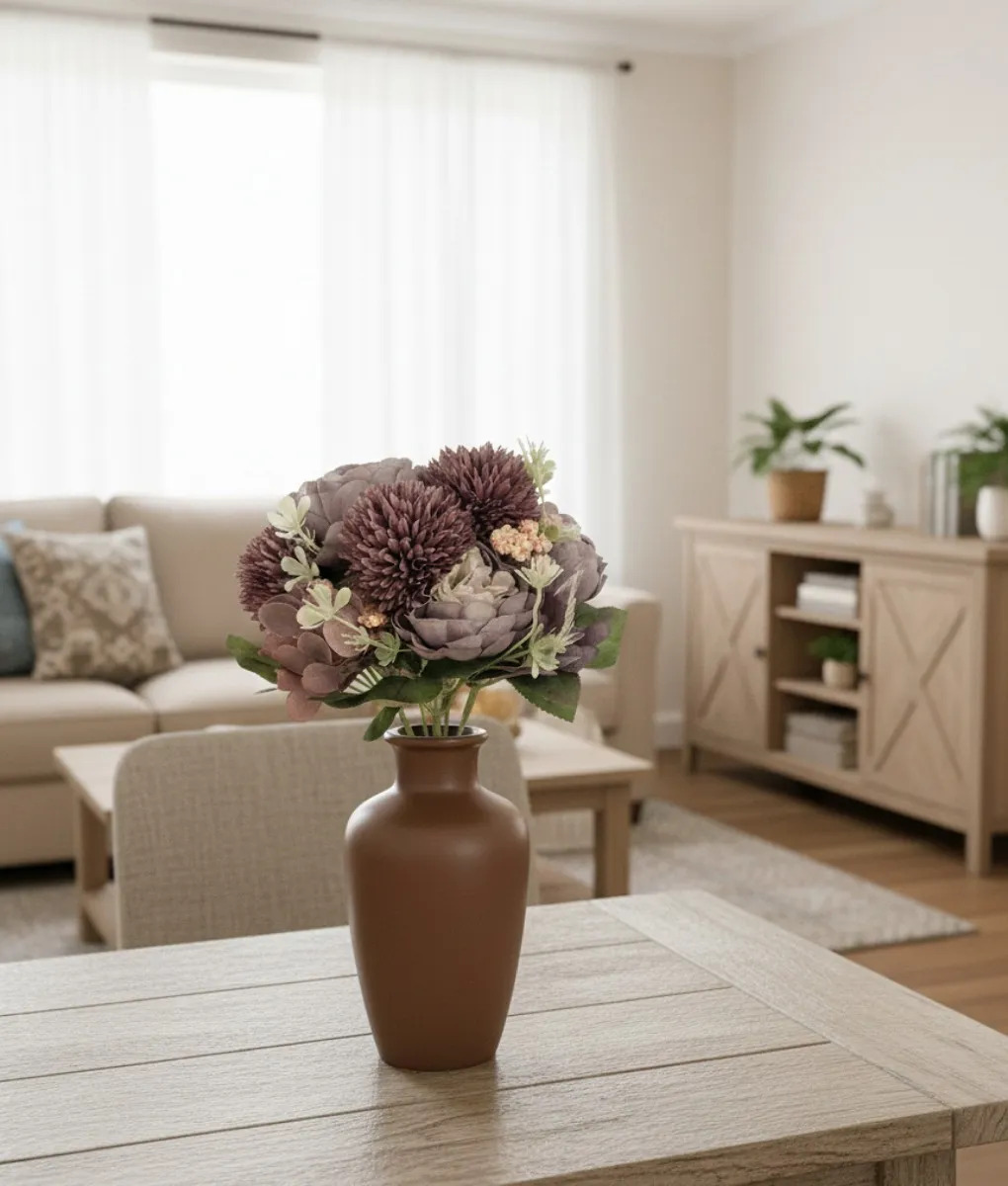 RAMO DECORATIVO ARTIFICIAL ELEGANCIA FLORAL ATEMPORAL JHN - 9