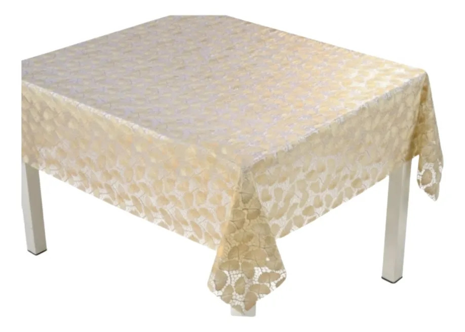 MANTEL DECORATIVO MESA ENCAJE TEXTURA DISEÑO ELEGANTE JHN - 3