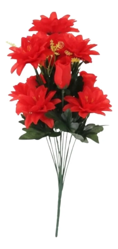 RAMO FLORAL DECORATIVO ARTIFICIAL ORNAMENTAL FRESCURA JHN - 1