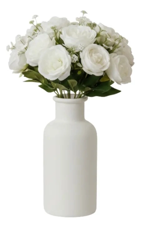 SET 2 RAMO ARTIFICIAL ROSAS GALANTES DISTINCION ETERNA JHN - 3