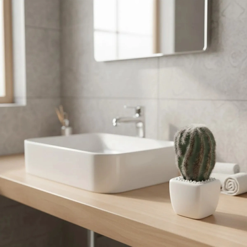 PLANTA ARTIFICIAL CACTUS MINI DECORATIVO MINIMALISTA JHN - 9
