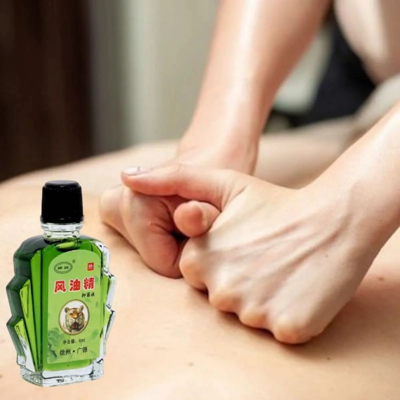 PACK 20 ACEITES CHINO DE MENTA EUCALIPTO MASAJE CORPORAL LAU - 2
