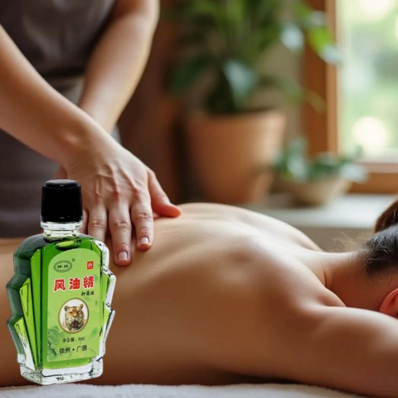 PACK 20 ACEITES CHINO DE MENTA EUCALIPTO MASAJE CORPORAL LAU - 5