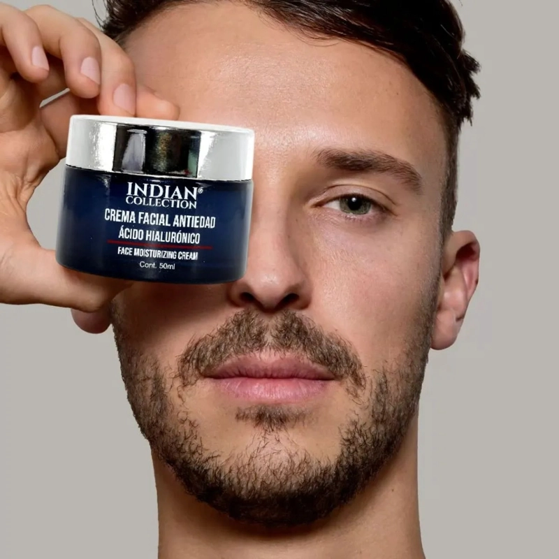 SET 2 CREMA FACIAL ANTIEDAD REAFIRMANTE PARA HOMBRE LAU - 3