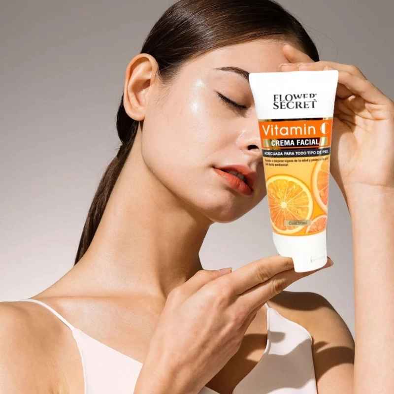 SET 2 CREMAS FACIAL VITAMINA C ANTIOXIDANTE BELLEZA LAU - 7