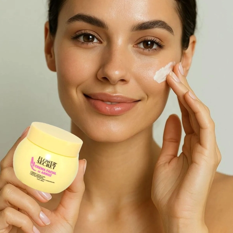 SET 2 CREMAS FACIAL DE ARROZ HIDRATACION NUTRITIVA LAU - 2