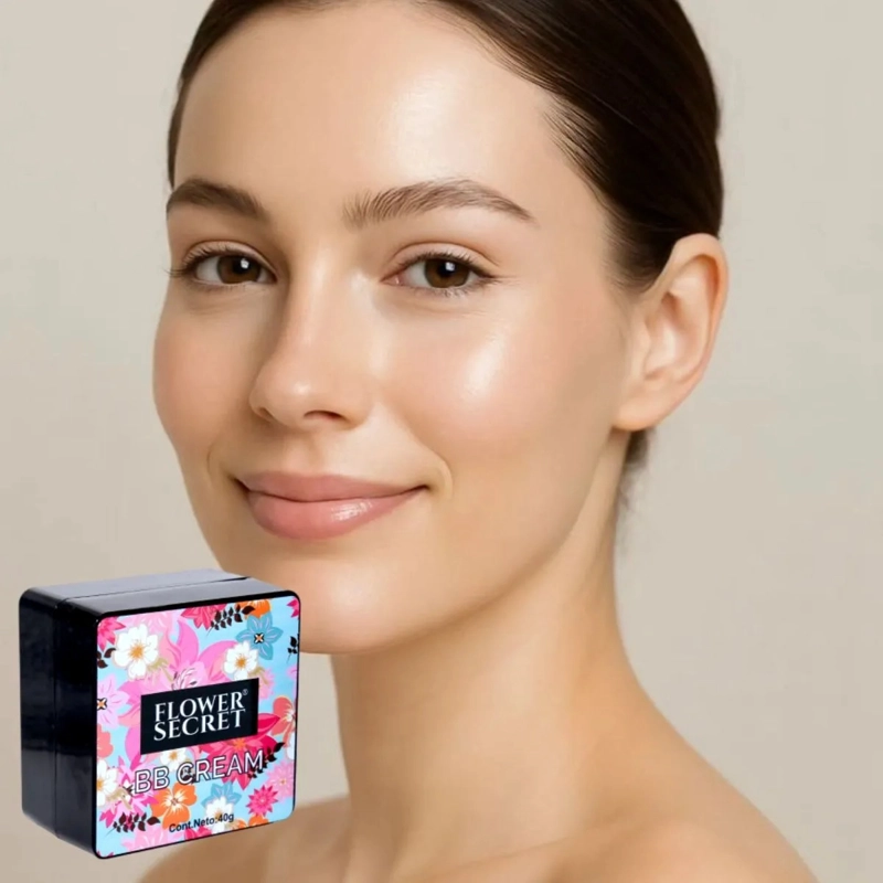 BASE DE MAQUILLAJE BB CREAM CON APLICADOR BELLEZA LAU - 7