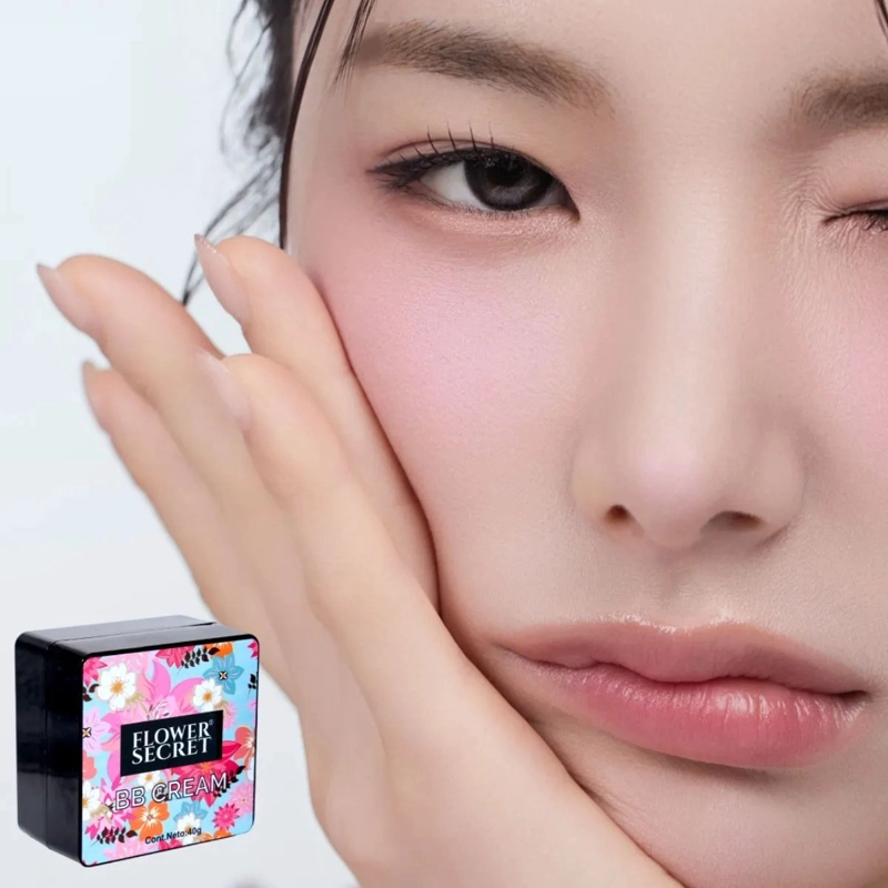 BASE DE MAQUILLAJE BB CREAM CON APLICADOR BELLEZA LAU - 8