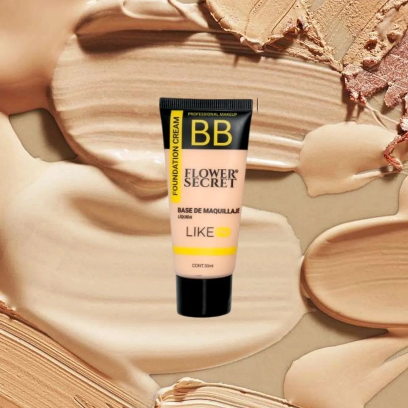 PAQ. 24 BASES DE MAQUILLAJE LIQUIDO HIDRATACION BELLEZA LAU - 1