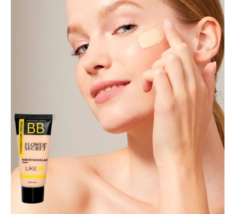 PAQ. 24 BASES DE MAQUILLAJE LIQUIDO HIDRATACION BELLEZA LAU - 2