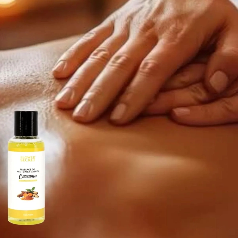 SET 3 ACEITES PARA MASAJES DE CURCUMA 100 ML NUTRE CALMA LAU - 1