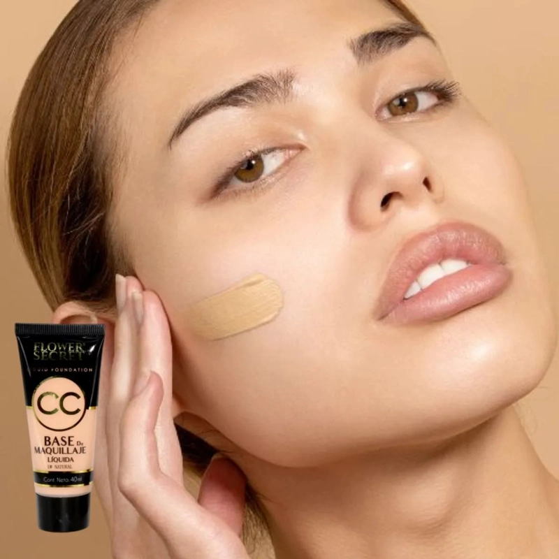 PAQ. 24 BASES DE MAQUILLAJE LIQUIDA ACABADO NATURAL  LAU - 1