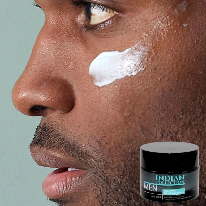CREMA FACIAL DE HOMBRE ACIDO HIALURONICO HIDRATA LAU - 7