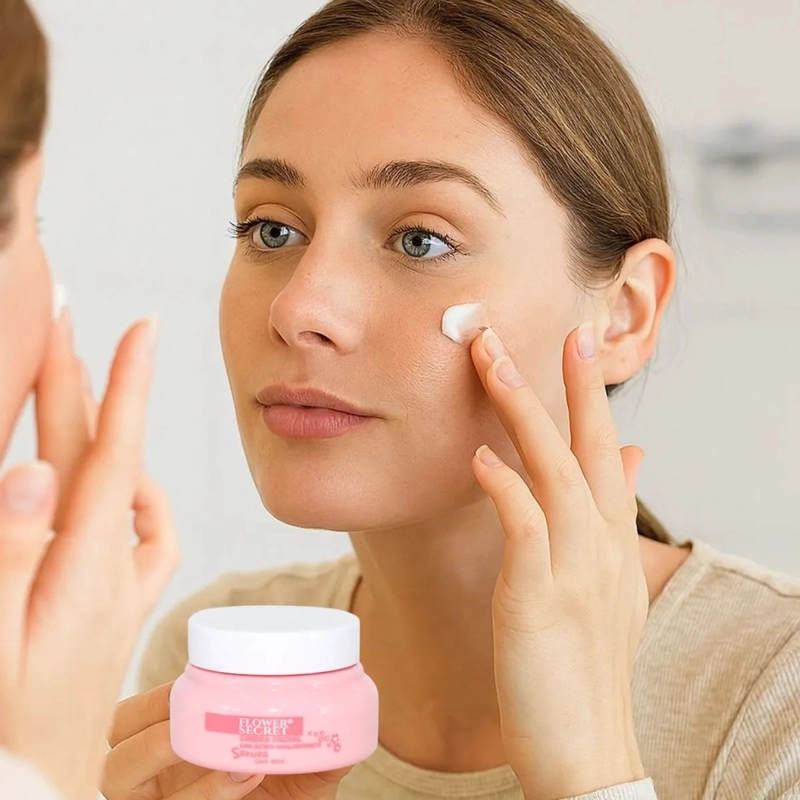SET 2 CREMAS FACIAL ACIDO HIALURONICO SAKURA HIDRATA LAU - 8