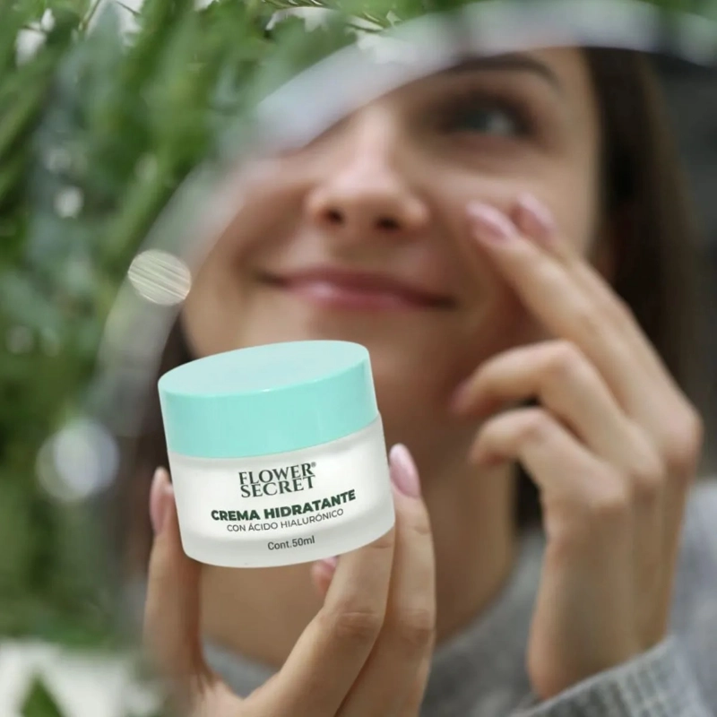 CREMA FACIAL HIDRATANTE CON ACIDO HIALURONICO BELLEZA LAU - 8